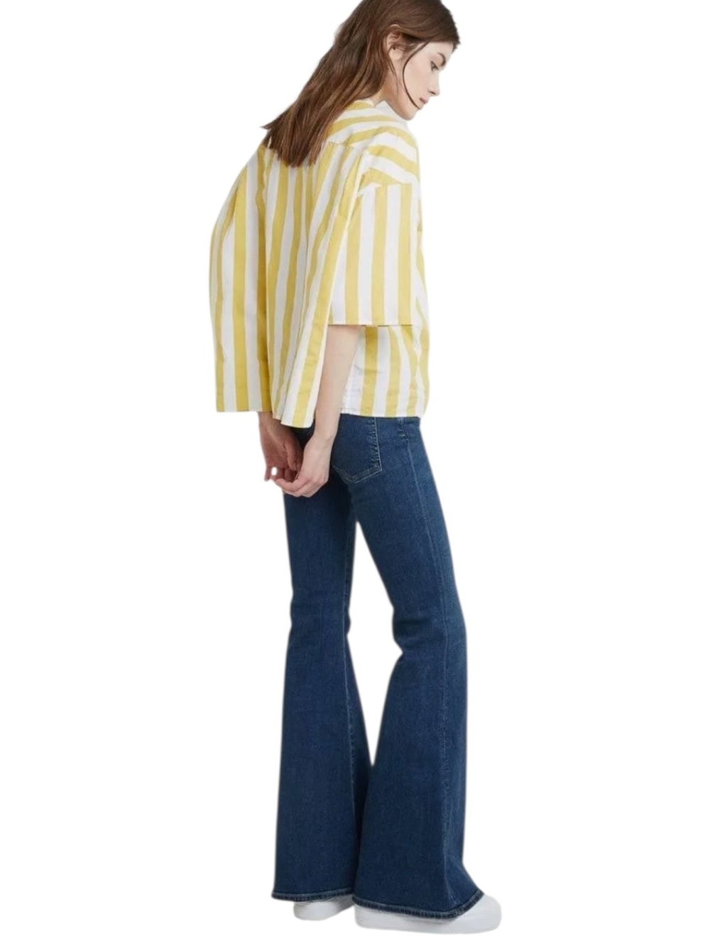 Citizens of Humanity Jeans Size 30 Blue Chloe Mid Rise Super Flare - Picture 2 of 16